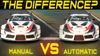 🧐 MANUAL vs AUTOMATIC? Is Automatic Really THAT BAD? || GT Sport