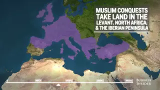 Animated map shows how Christianity spread around the world