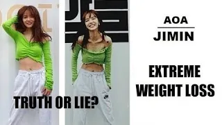 AOA Jimin Weight Loss 2012 - 2022