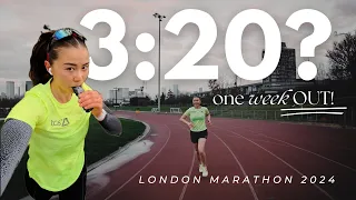 CAN I RUN A 3:20 AT LONDON MARATHON 2024!? 👀 RACEDAY PREP, NUTRITION PLAN & RACEDAY OUTFIT PEEP ⚡️