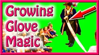 Growing Glove Magic Trick