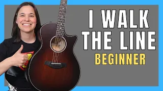 The SECRET to STRUMMING Like Johnny Cash - I Walk The Line Guitar Lesson