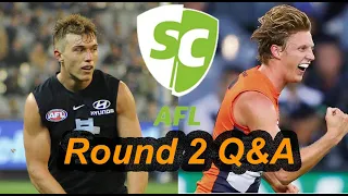 Round 2 Q&A | Supercoach 2022