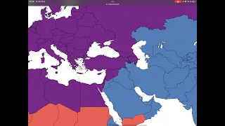 What if all the world continents went to war.