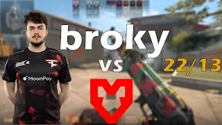 CS2 POV Demo FaZe broky (22/13) vs MOUZ (de_overpass) @ IEM Chengdu 2024