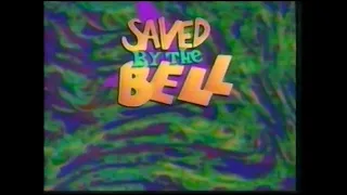 1991 Saved By The Bell promo