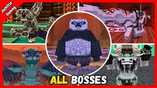 Kung Fu Panda - ALL BOSSES Minecraft DLC