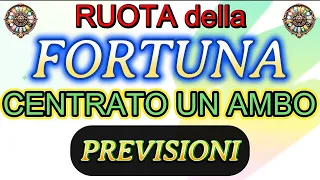 LOTTO CENTRATO AMBO SU FIRENZE - Gratis Previsioni AMBO VINTO con le PREVISIONE del 9 MAGGIO