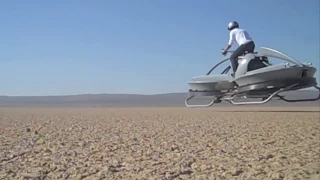 Hover Bike Flies on Pilot's Intuition