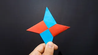 Paper Ninja Stars - Moving paper toys - Kids Craft - Paper Art - DIY - Origami - Happy Craftsman