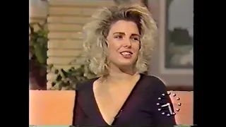 Kim Wilde   1988   Interview @ Good Morning Britain
