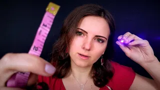 ASMR | Inspecting and Measuring You📏(Soft Spoken Roleplay)