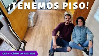 🚐 ¿Cómo poner PISO en una CASA RODANTE? Cap 6- Qué MADERA usamos y como lo REVESTIMOS. VanLife