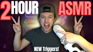 ASMR | 2 Hour Fast ASMR 🔥 | New Triggers❗ | Background ASMR for Sleep💤,Study📖,Work💻,Gaming🎮