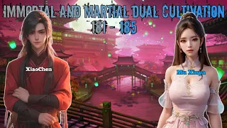 Immortal And Martial Dual Cultivation Episode 181 - 185 #alurcerita #donghua #noveldonghua
