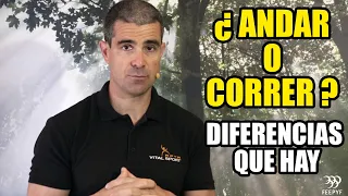 ANDAR VS CORRER | CAMINAR o CORRER para quemar GRASA ¿Qué es mejor?
