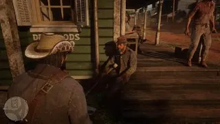 Red Dead Redemption 2 - Civil War veteran in Rhodes remembers Arthur and is saddened by the news