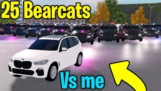Massive chases in ER:LC! [Bearcats, ladder trucks and more] | Liberty County (Roblox)
