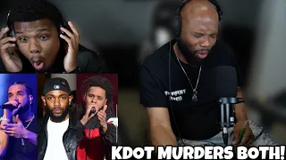 KENDRICK LAMAR DISSED DRAKE & J COLE! "Euphoria"  DAD REACTION