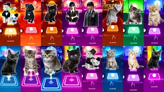 All Cute Cats Lady Gaga Bloody Mary Shakira Waka Waka BTS Savage Love & Fake Love Tiles Hop EDM Rush