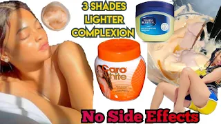 HOW TO MIX AND USE CARO WHITE CREAM FOR SKIN LIGHTENING & FLAWLESS SKIN TONE WITHOUT SIDE EFFECTS.