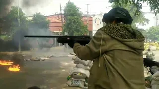 UGC: Homemade guns used in clashes yesterday in Mandalay