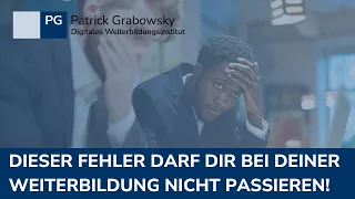 Vermeide diesen Fehler beim Wirtschaftsfachwirt, Technischer Fachwirt, Technischer Betriebswirt IHK