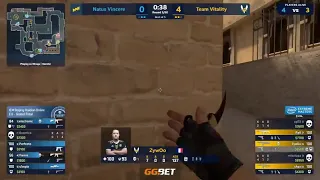 ZYWOO INSANE 1V4 ACE CLUTCH AGAINST NA'VI  | MIRAGE  | GRAND FINAL | IEM BEIJING 2020