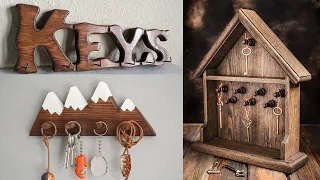 194 Wooden key holder ideas. Key holder for wall. Home decoration | DIY projects
