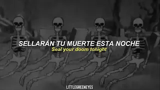 Spooky Scary Skeletons (Lyrics & Sub. español) // Remix