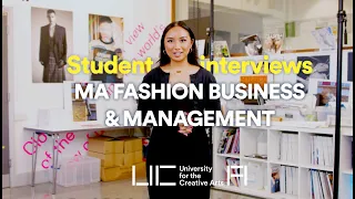 Why studying Fashion Business was perfect for me - Khadija | UCA