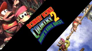 Donkey Kong Country 2 Diddy Kong's Quest [SNES] Review and Longplay [1995]