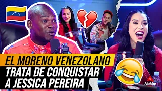 EL MORENO VENEZOLANO TRATA DE CONQUISTAR A JESSICA PEREIRA EN PLENA ENTREVISTA!!!