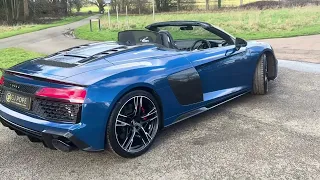 2019 R8 V10 SYPDER PERFORMANCE CARBON BLACK