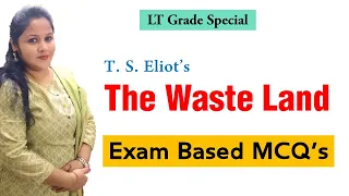 MCQ on The Waste Land | Multiple Choice Questions on The Waste Land | THE WASTE LAND by T. S. ELIOT