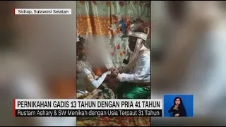 Viral! Pernikahan Gadis 13 Tahun dengan Pria 41 Tahun