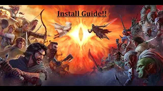 LoTR HoME How to install and play video guide!