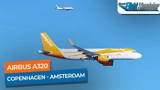 [MSFS] Copenhagen Kastrup to Amsterdam Schiphol - Airbus A320neo easyJet｜Drawyah