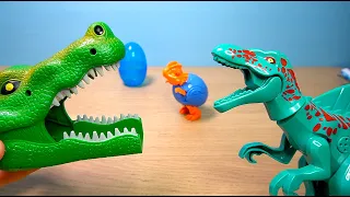 Динозавры в Фикспрайс - Запускатель Машинок, Трансформер Яйцо, Конструктор Динозавр