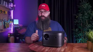 Awesome Gaming Projector! XGIMI HORIZON Pro 4K Projector Setup - Presented by Build Montage