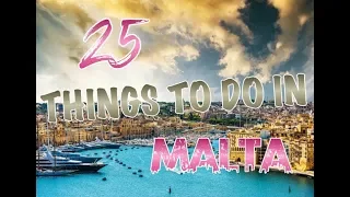 Top 25 Things To Do In Malta