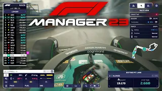 F1 Manager 2023 NEW Gameplay & Impressions - Race Replay (Can Alonso Win at MONACO) & Silverstone