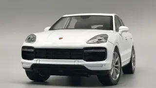 Porsche Cayenne Turbo 9Y0(2017) Welly 1:24 Diecast Model Car [Simple Review]