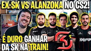 GAULES REAGINDO A SK JOGANDO CONTRA O ALANZOKA E CORINGA NO SHOWMATCH DE CS2!!🔥🔥