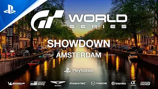 Gran Turismo World Series Showdown 2023 - Amsterdam Trailer | PS5 & PS4