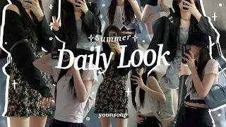 [SUB] cute and aesthetic summer outfits : festival, casual, dresses and summer bags