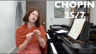 Chopin etude Op. 25 No. 7: tutorial for small hands