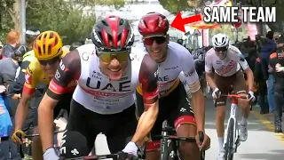 When Teammates Attack Each Other - Ayuso vs Almeida | Volta a Catalunya 2022 Stage 7