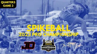 Assistive Touch vs Judgment Day | Game 3 | Spikeball Pro Championship 2023 Quarterfinals