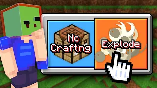 Coding Terrible Choices into Minecraft